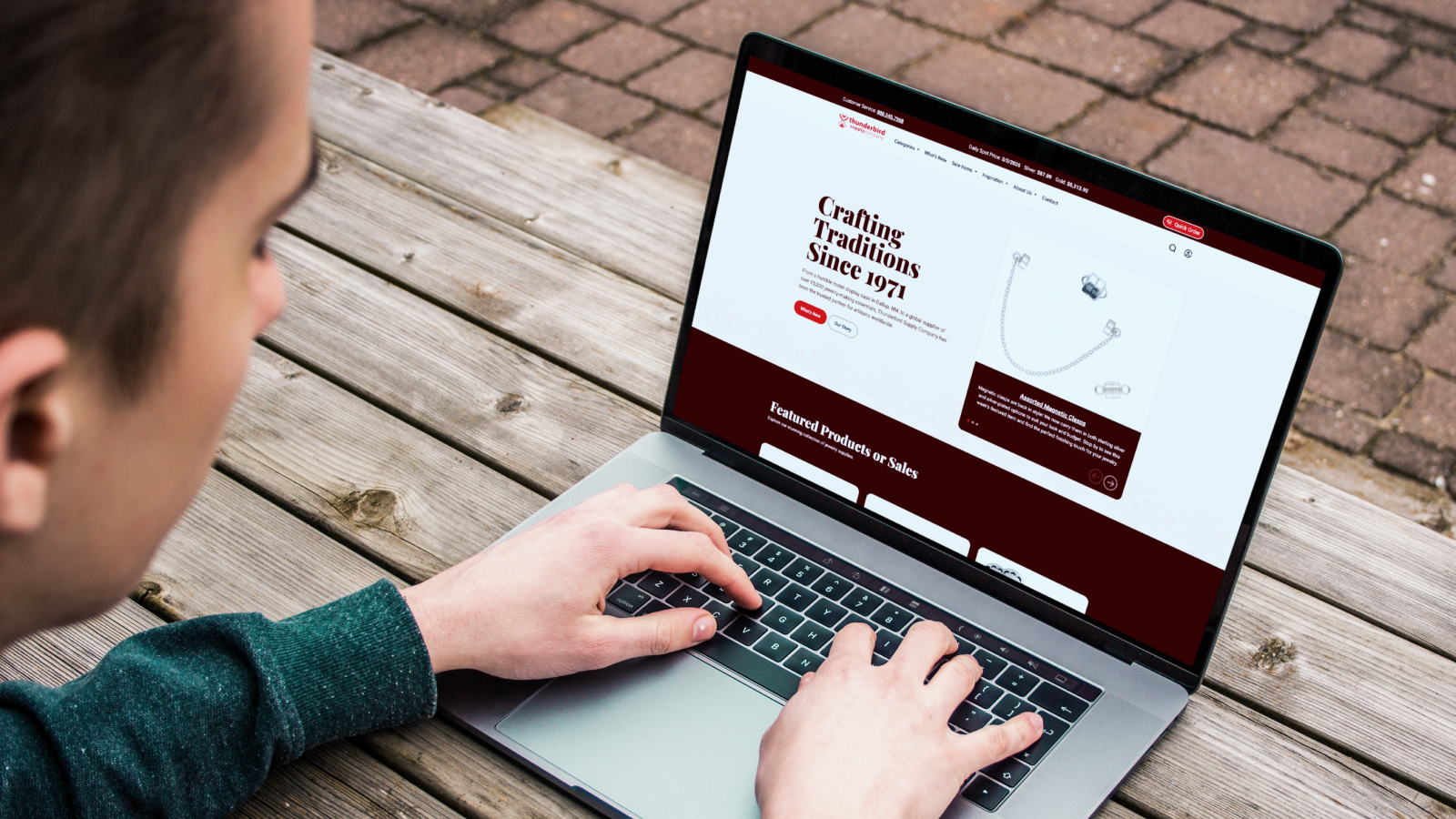 Display of Thunderbird Website